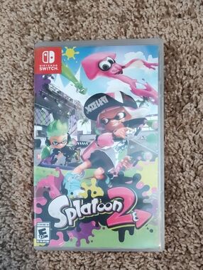 Nintendo Splatoon 2 – Pink & Green Ink Cover Art